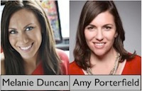 Melanie Duncan and Amy Porterfield